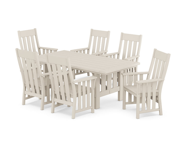 Martha Stewart by POLYWOOD® Acadia Arm Chair 7-Piece Dining Set
