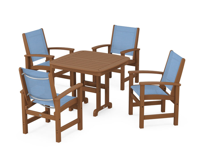 POLYWOOD® Coastal 5-Piece Dining Set
