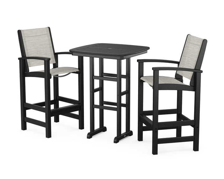 POLYWOOD® Coastal 3-Piece Bar Set