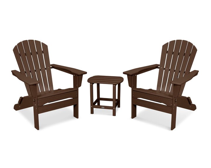 POLYWOOD® South Beach 3-Piece Folding Adirondack Set
