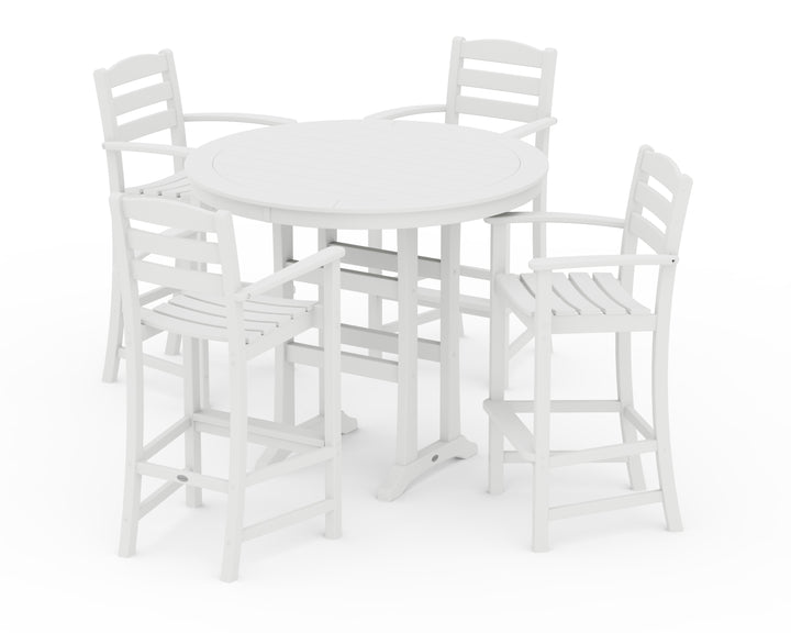 POLYWOOD® La Casa Café 5-Piece Bar Dining Set