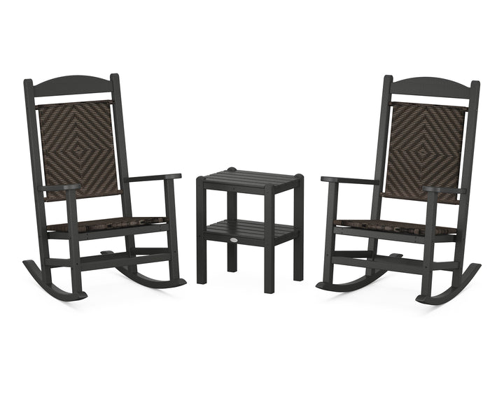 POLYWOOD® Presidential Woven Rocker 3-Piece Set