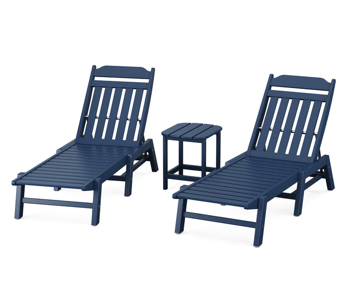 Country Living Cottage 3-Piece Chaise Set
