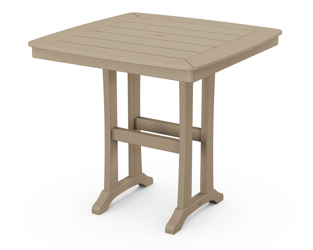POLYWOOD® Nautical Trestle 37" Counter Table