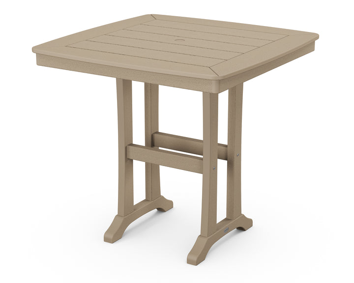 POLYWOOD® Nautical Trestle 37" Counter Table