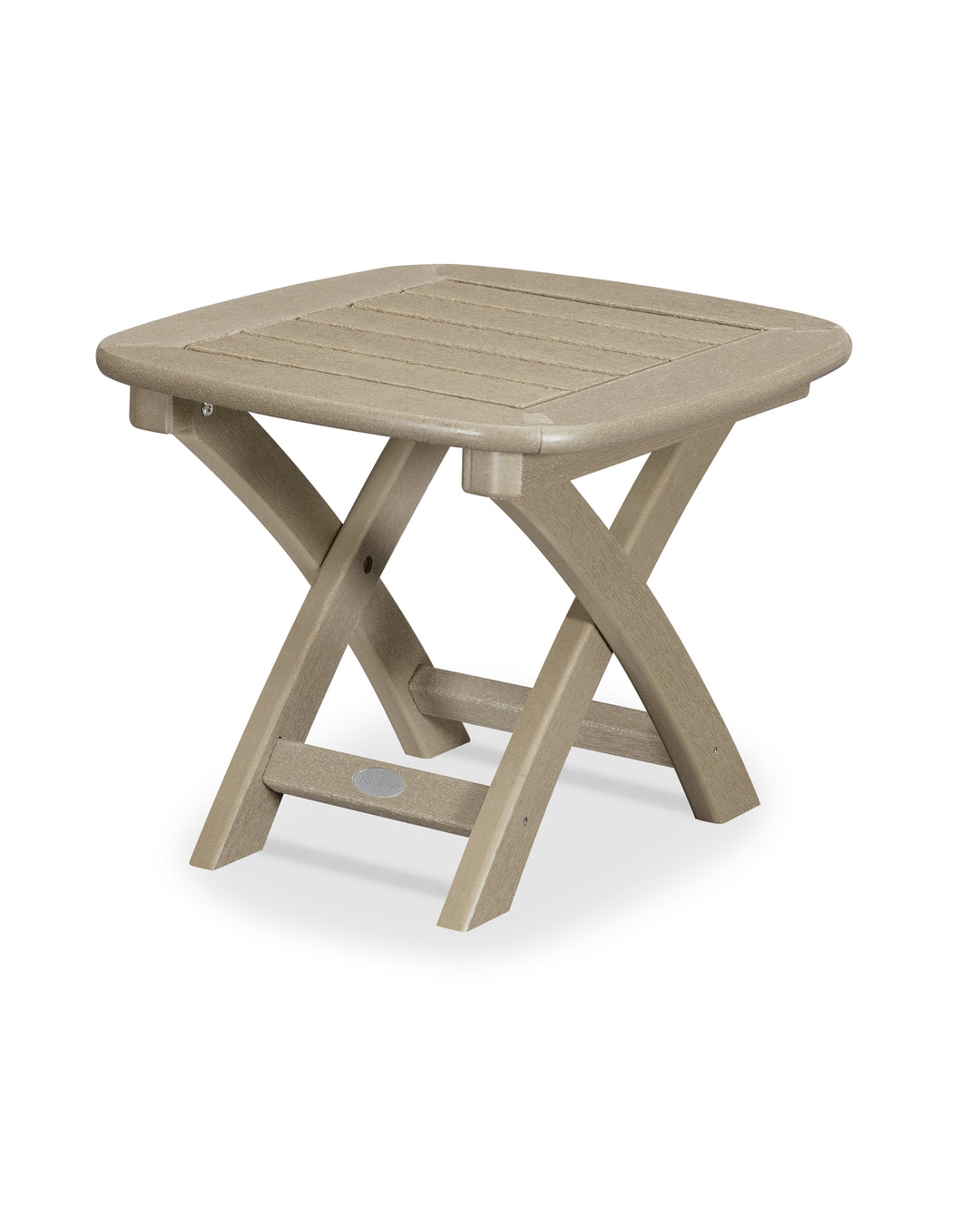 POLYWOOD® Nautical 21" x 18" Side Table