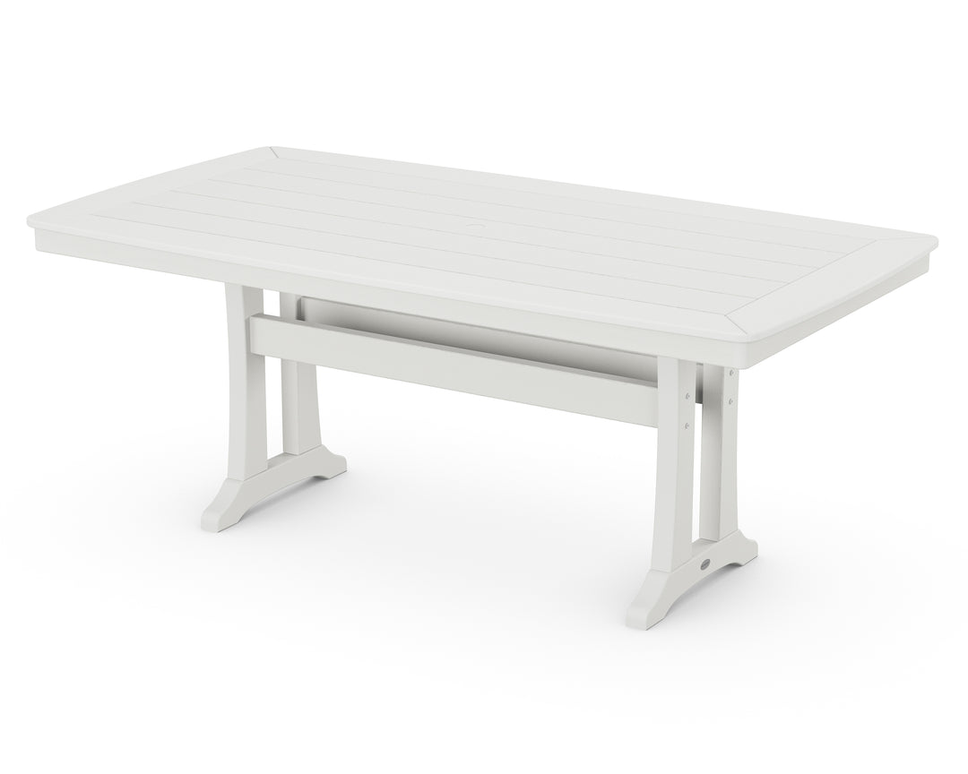 POLYWOOD® Nautical Trestle 38" x 73" Dining Table