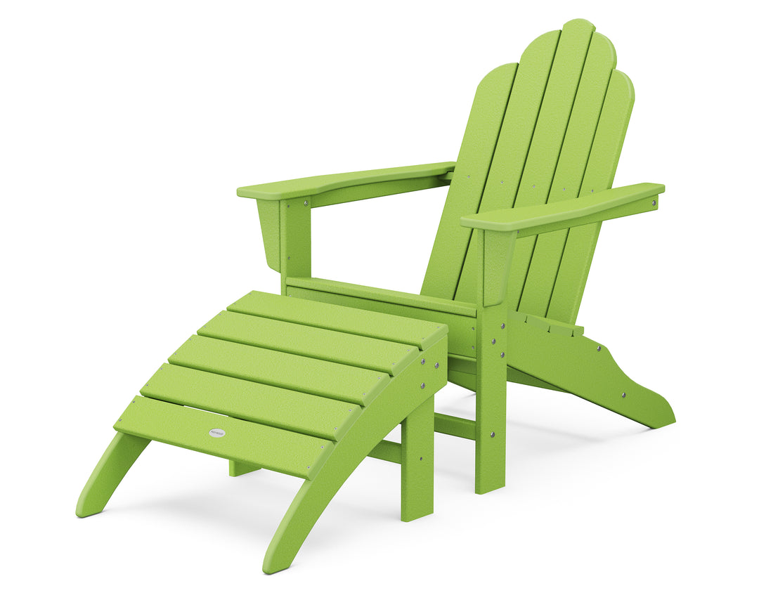POLYWOOD® Long Island Adirondack 2-Piece Set
