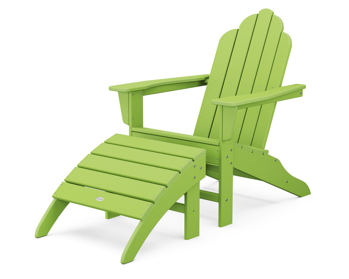 POLYWOOD® Long Island Adirondack 2-Piece Set