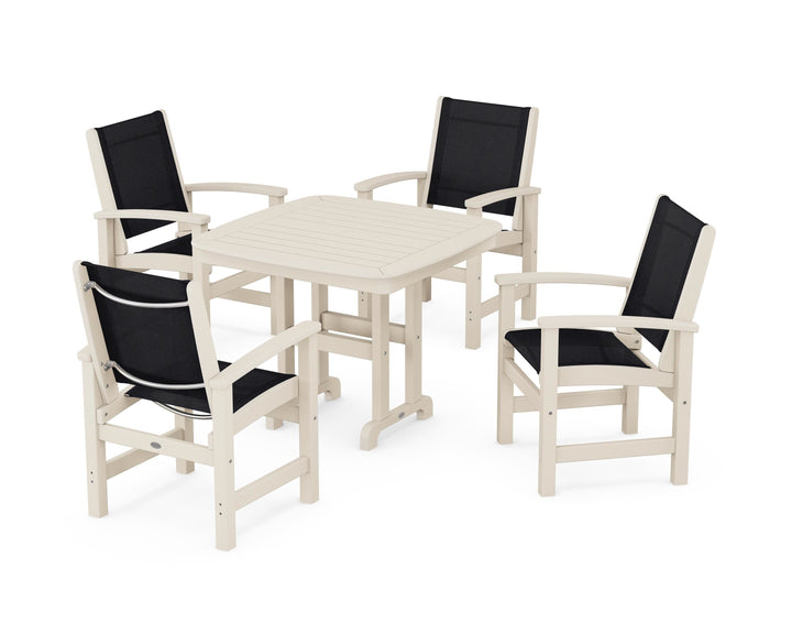 POLYWOOD® Coastal 5-Piece Dining Set