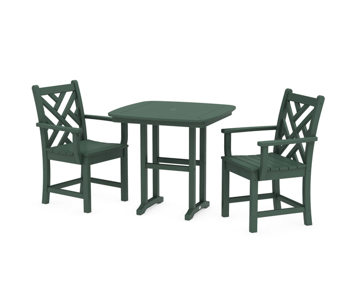 POLYWOOD® Chippendale 3-Piece Dining Set