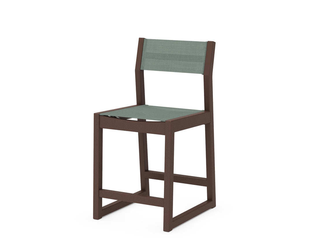 POLYWOOD® EDGE Sling Counter Side Chair