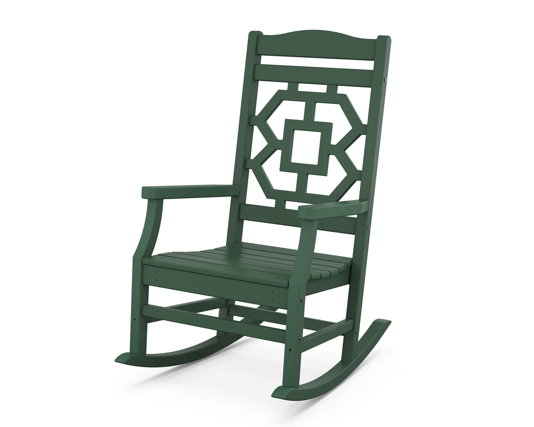 Martha Stewart by POLYWOOD® Chinoiserie Rocking Chair
