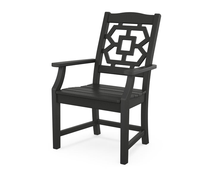 Martha Stewart by POLYWOOD® Chinoiserie Dining Arm Chair
