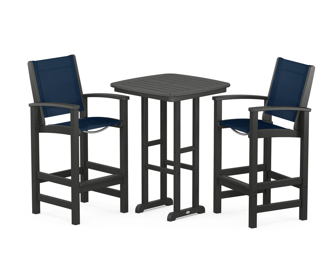 POLYWOOD® Coastal 3-Piece Bar Set