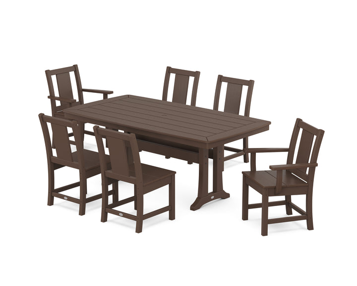 POLYWOOD® Prairie 7-Piece Dining Set with Trestle Legs