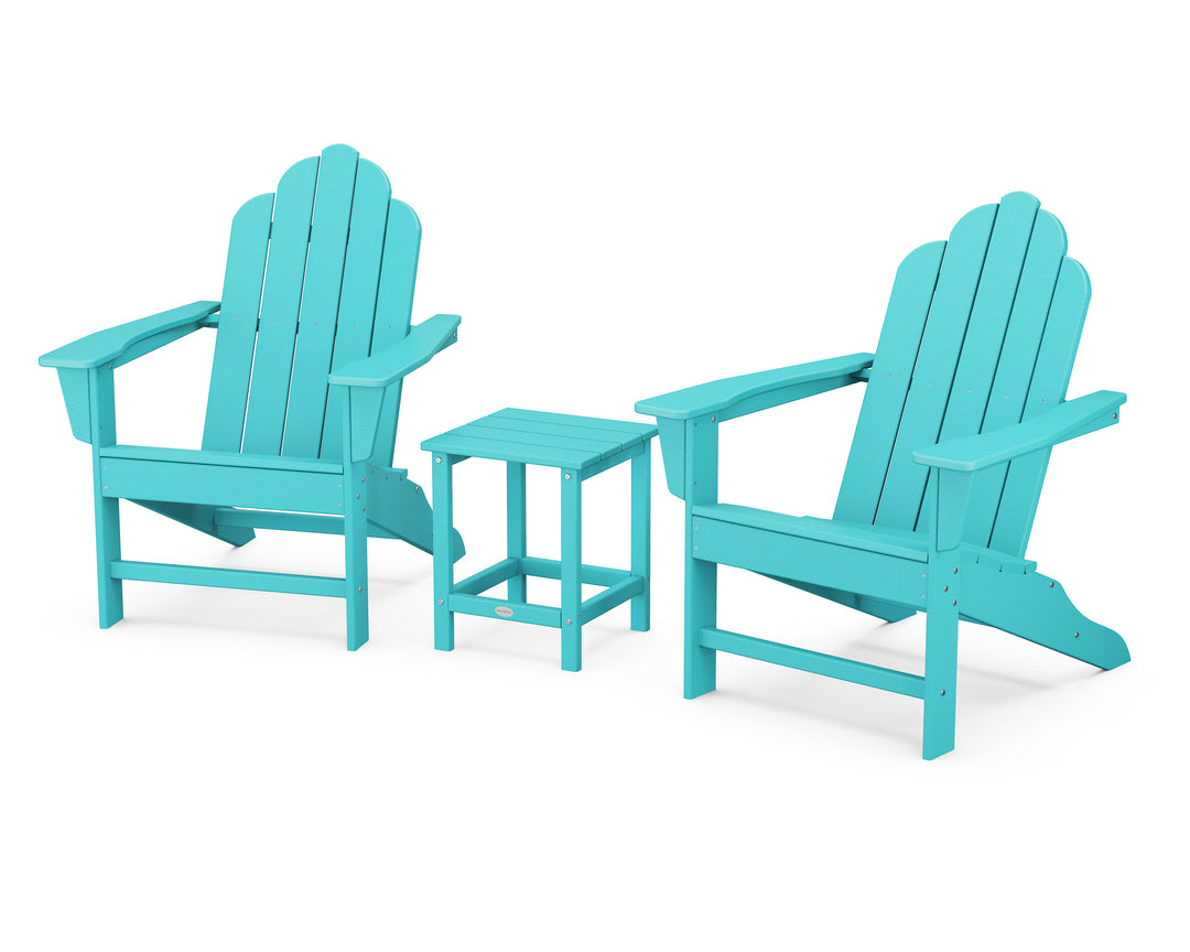 POLYWOOD® Long Island Adirondack 3-Piece Set
