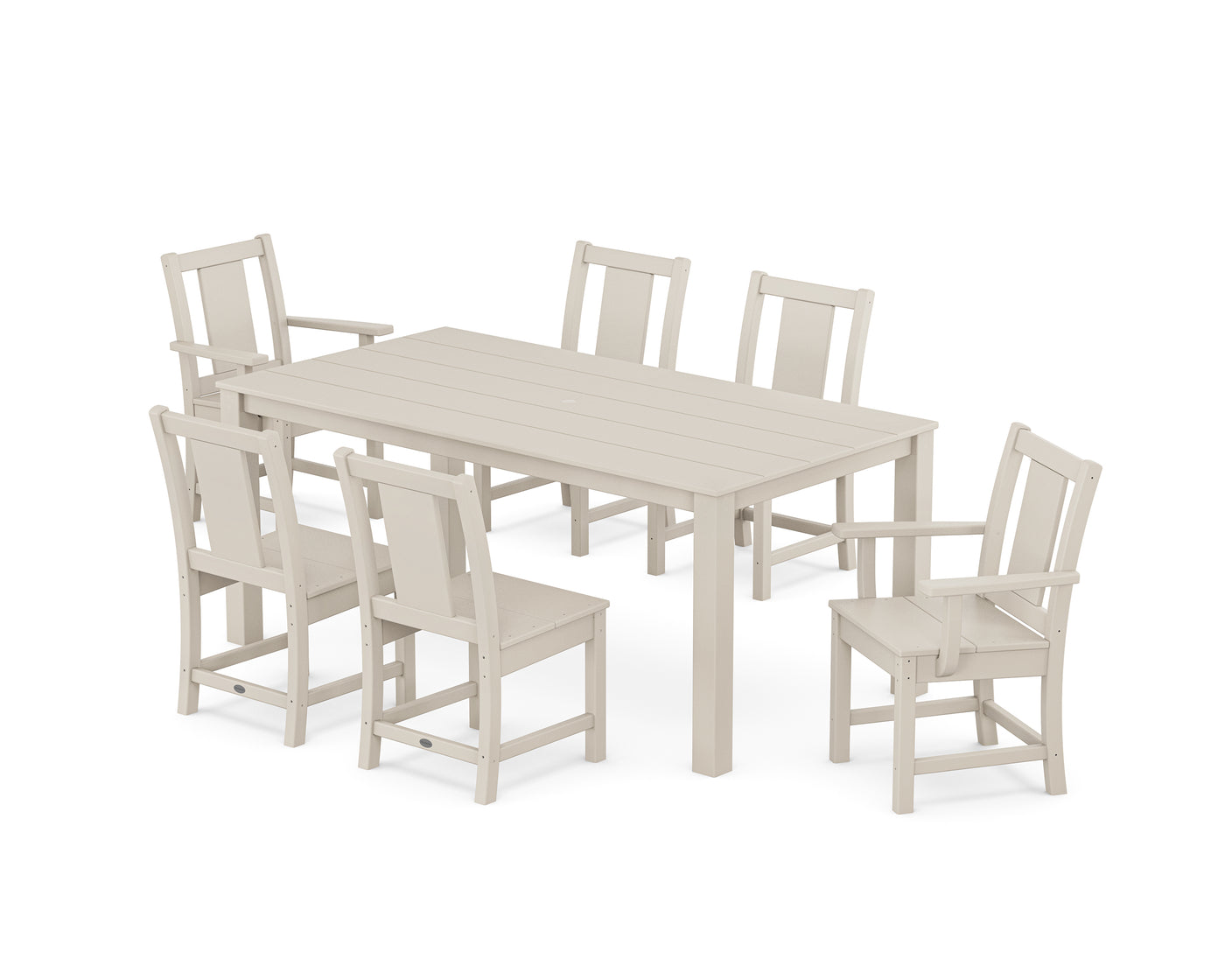 Prairie 7-Piece Parsons Dining Set