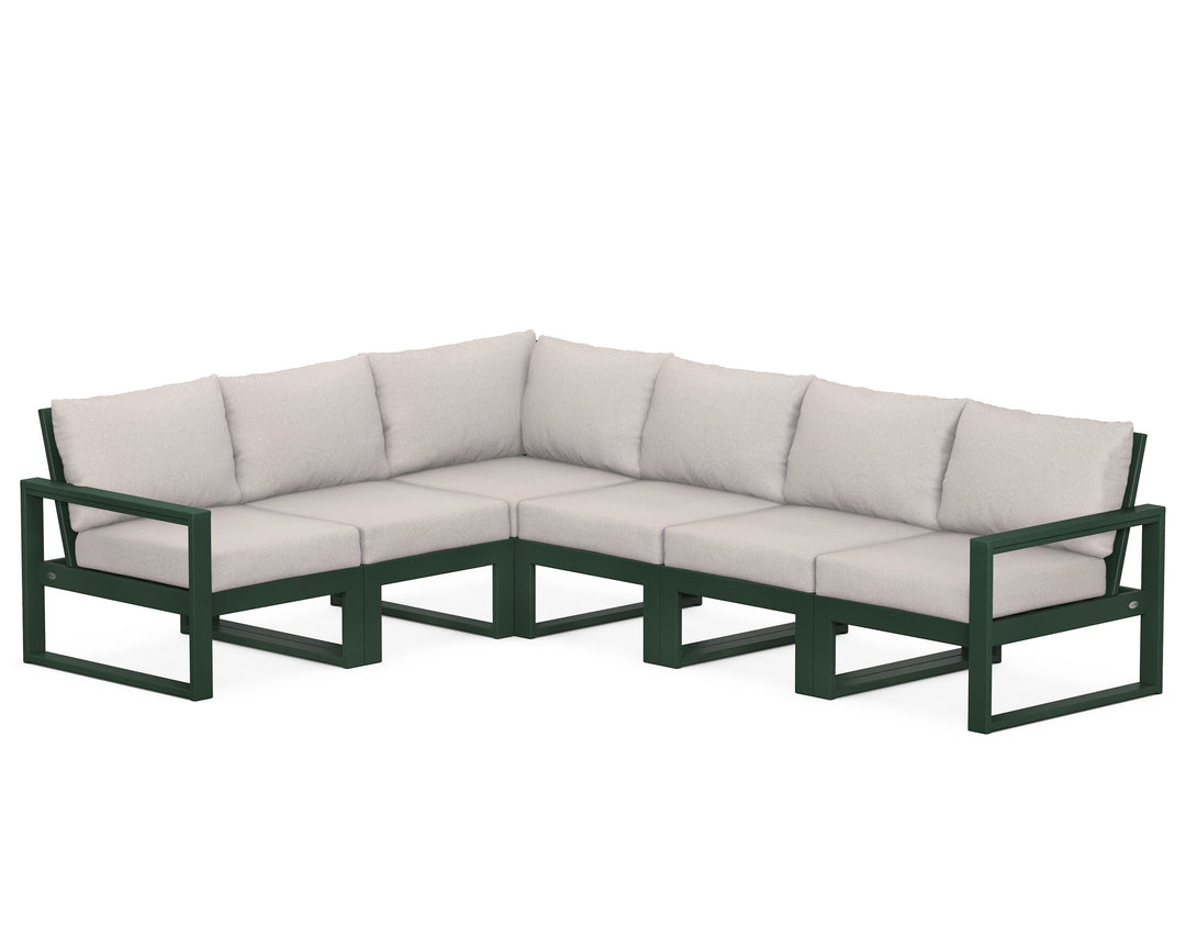 POLYWOOD® EDGE 6-Piece Modular Deep Seating Set