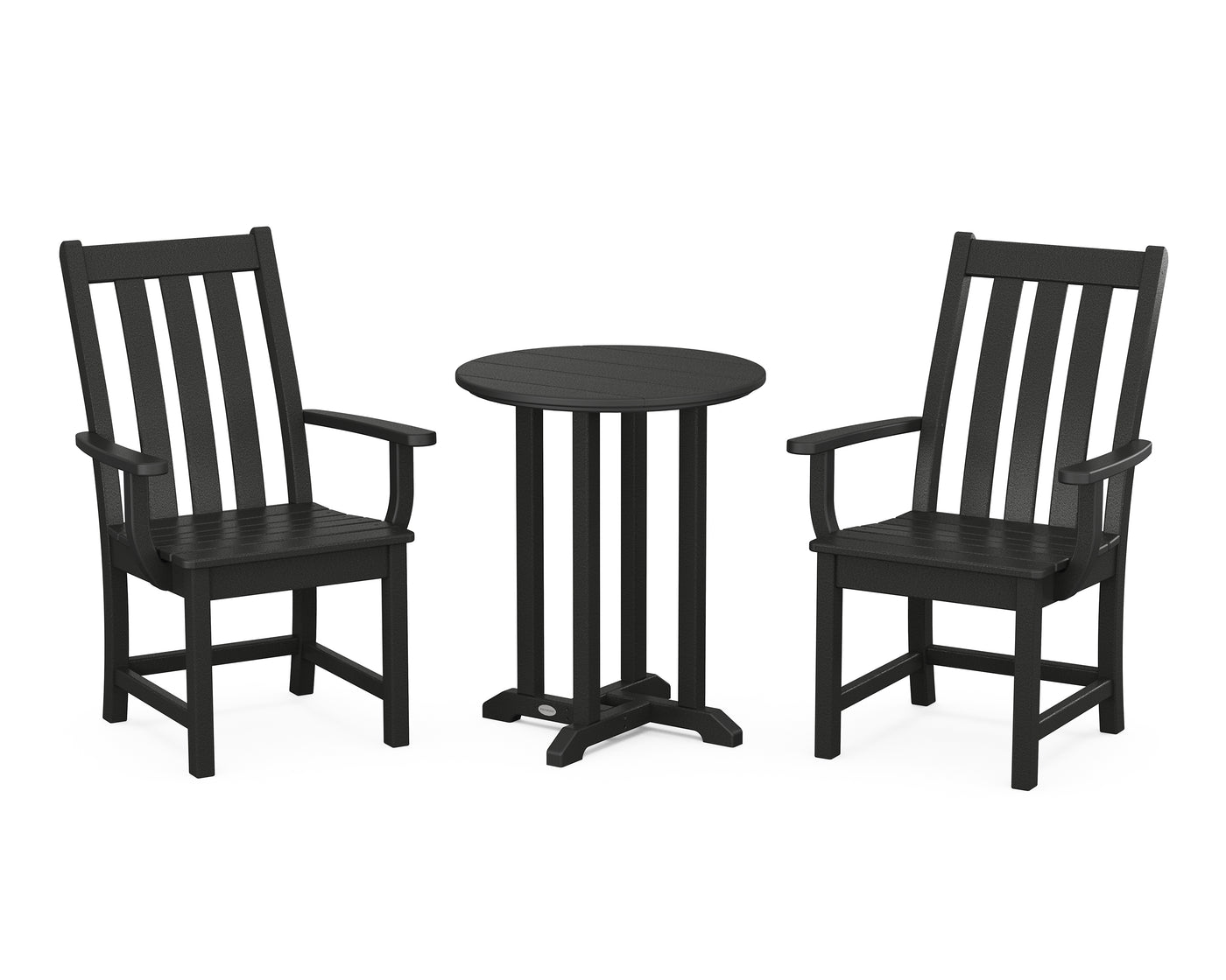 Vineyard 3-Piece Round Bistro Dining Set