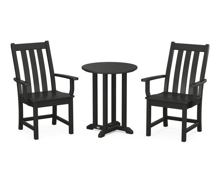 POLYWOOD® Vineyard 3-Piece Round Bistro Dining Set