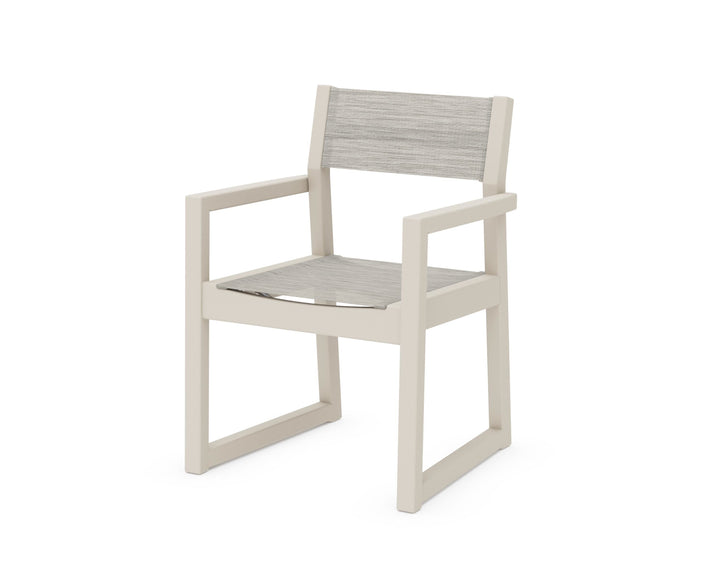 POLYWOOD® EDGE Sling Dining Arm Chair