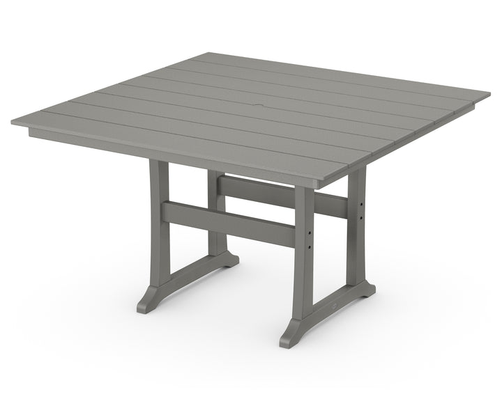 POLYWOOD® Farmhouse Trestle 59" Counter Table