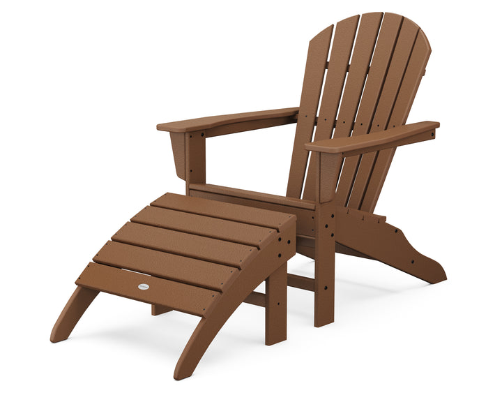 POLYWOOD® South Beach Adirondack 2-Piece Set
