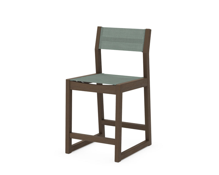 POLYWOOD® EDGE Sling Counter Side Chair