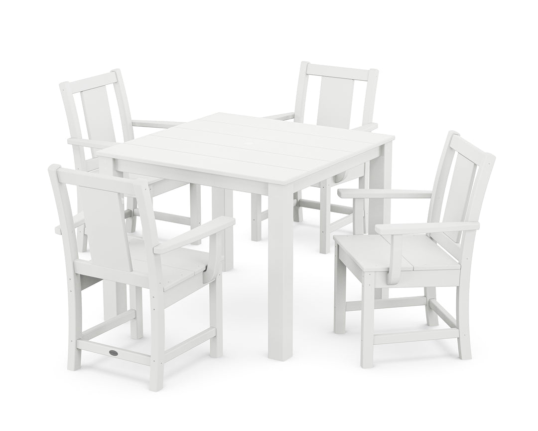 POLYWOOD® Prairie 5-Piece Parsons Dining Set