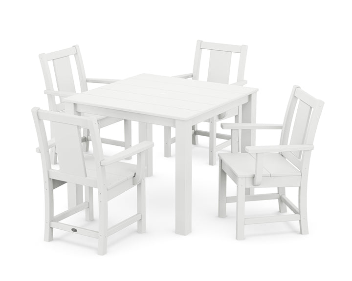 POLYWOOD® Prairie 5-Piece Parsons Dining Set