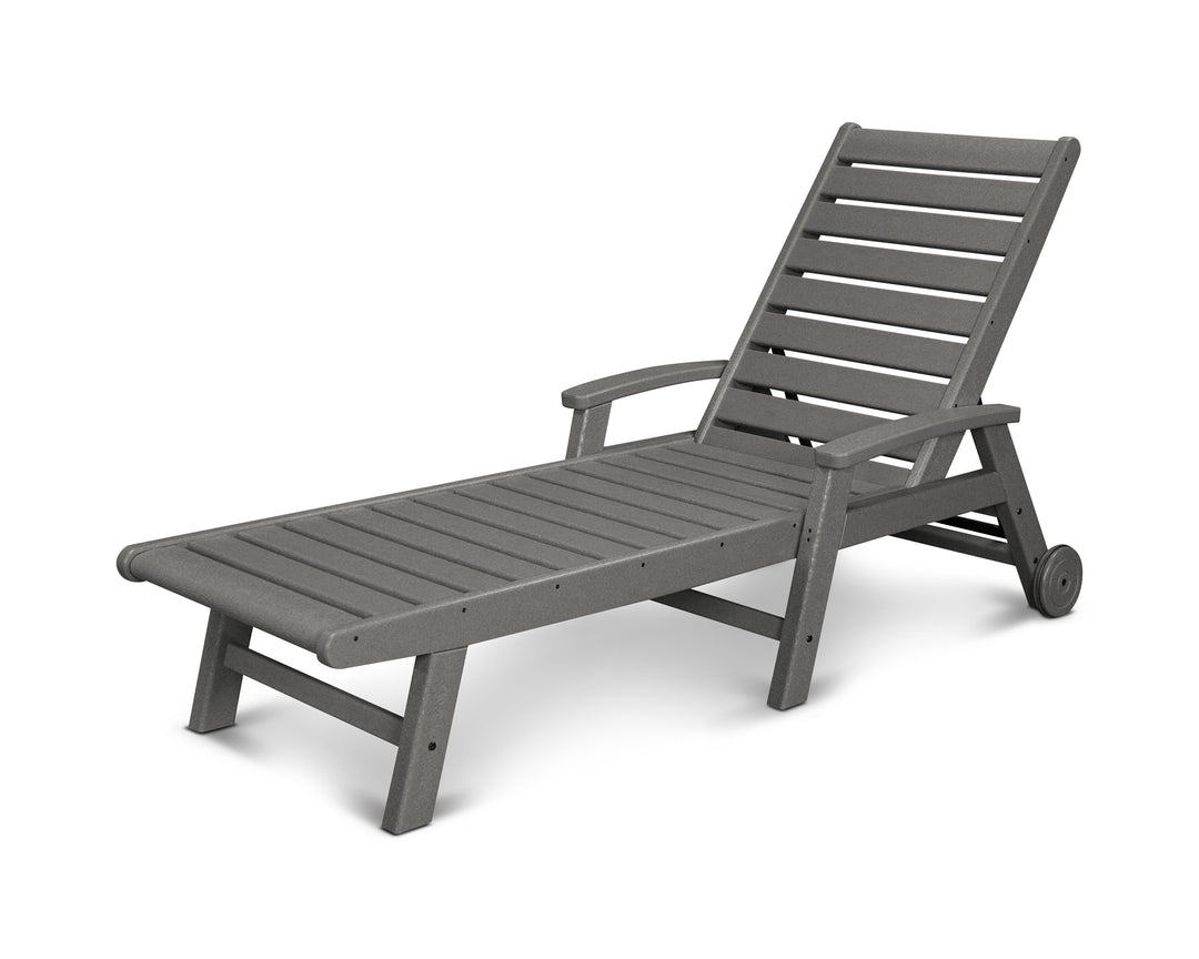 POLYWOOD® Signature Chaise with Wheels