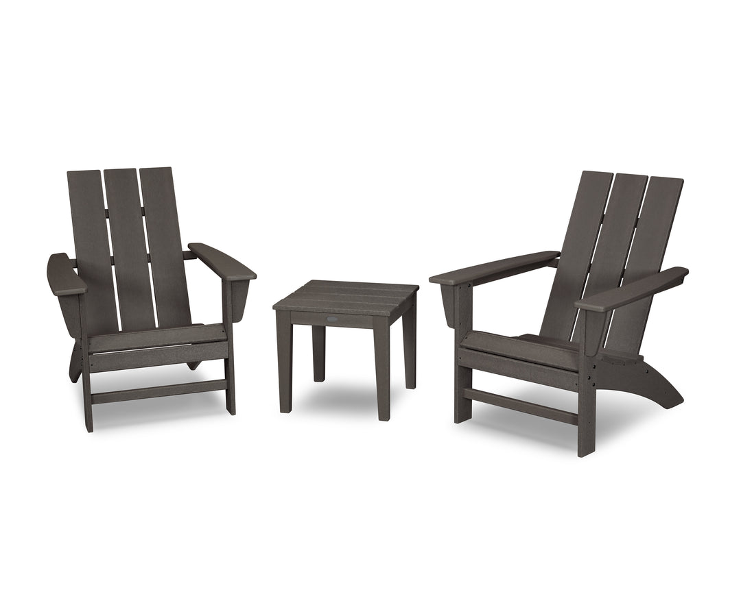 POLYWOOD® Modern Adirondack 3-Piece Set