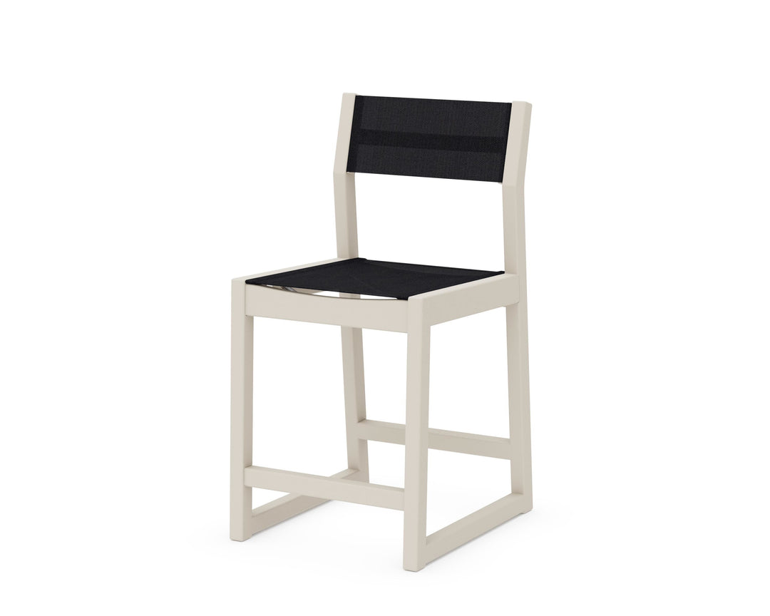 POLYWOOD® EDGE Sling Counter Side Chair