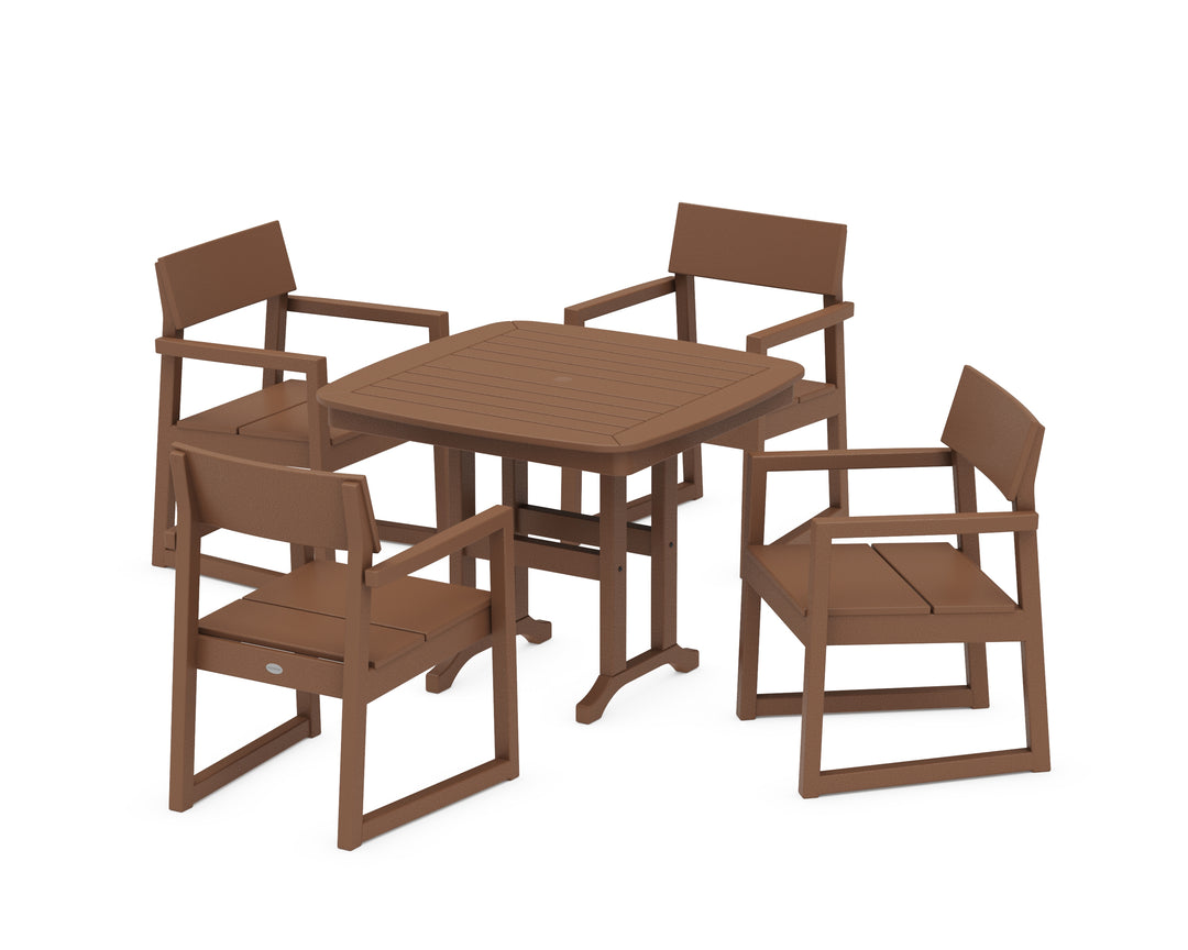 POLYWOOD® EDGE 5-Piece Dining Set
