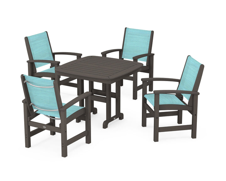 POLYWOOD® Coastal 5-Piece Dining Set