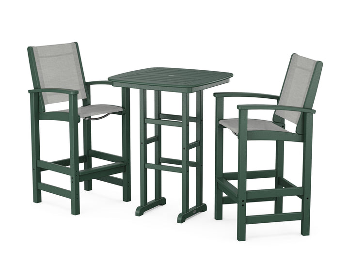 POLYWOOD® Coastal 3-Piece Bar Set