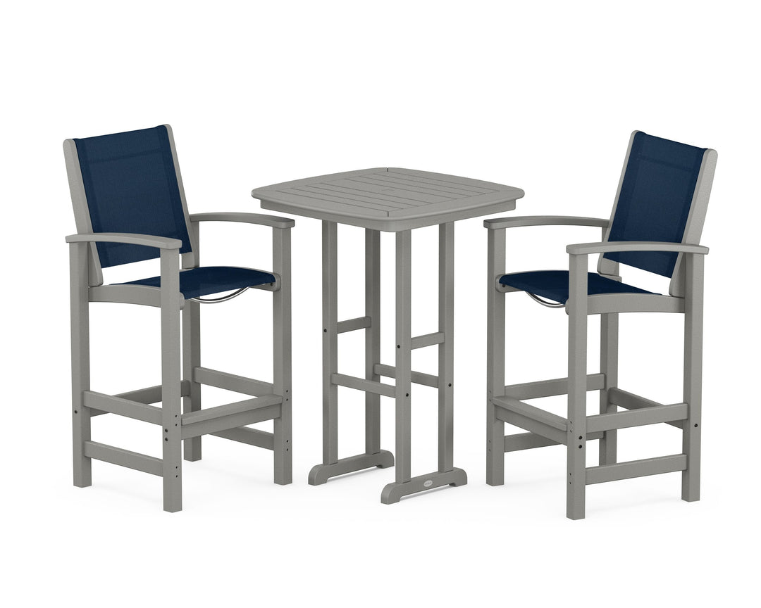 POLYWOOD® Coastal 3-Piece Bar Set