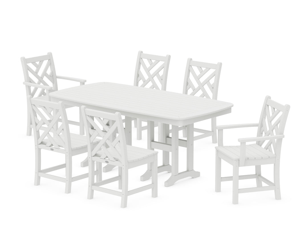 POLYWOOD® Chippendale 7-Piece Dining Set