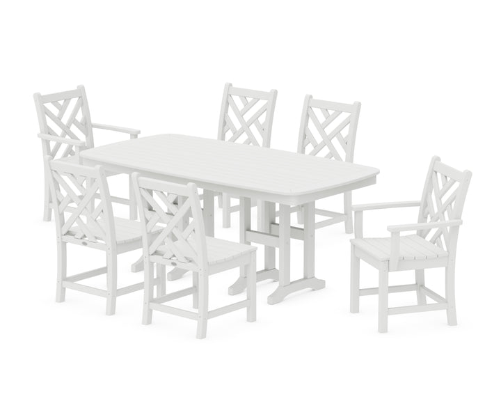 POLYWOOD® Chippendale 7-Piece Dining Set