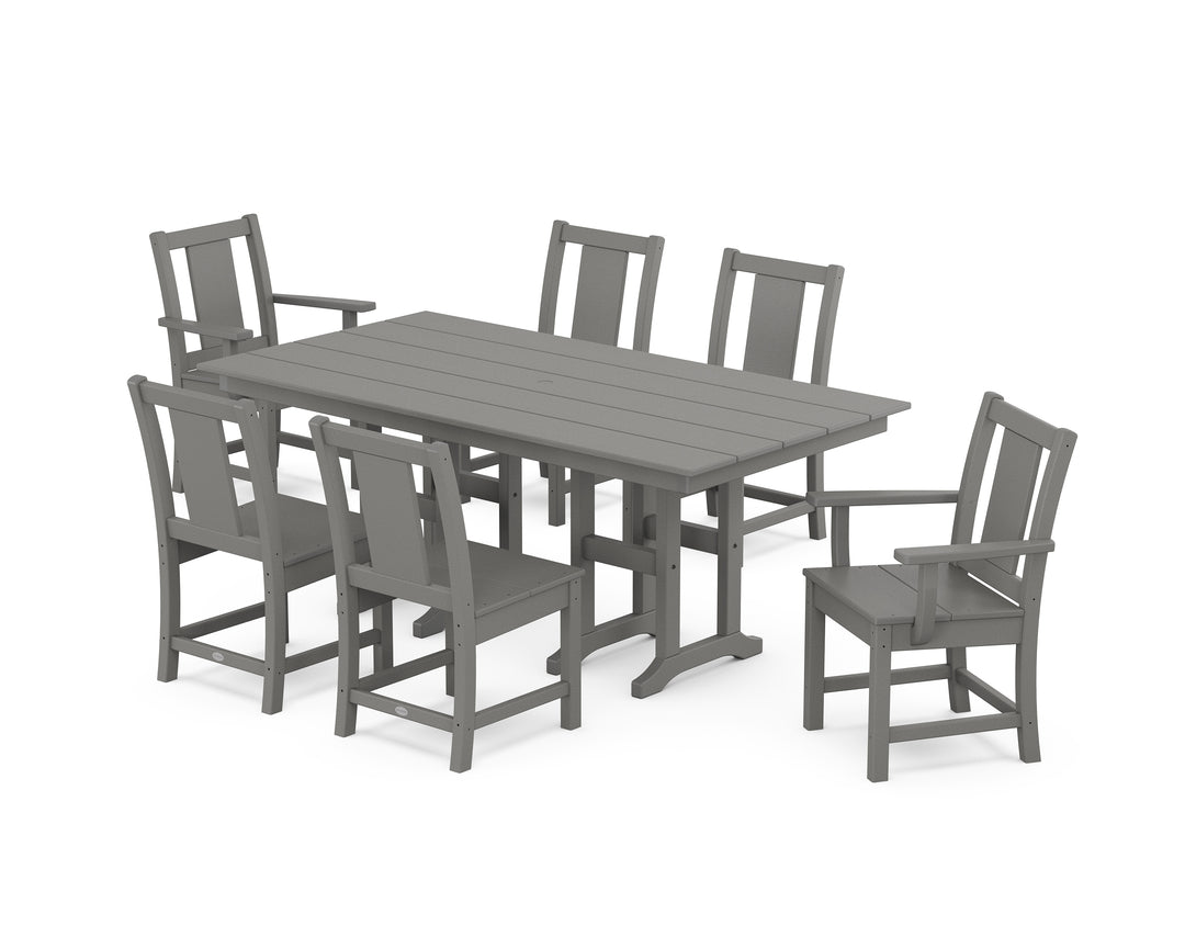 POLYWOOD® Prairie 7-Piece Farmhouse Dining Set