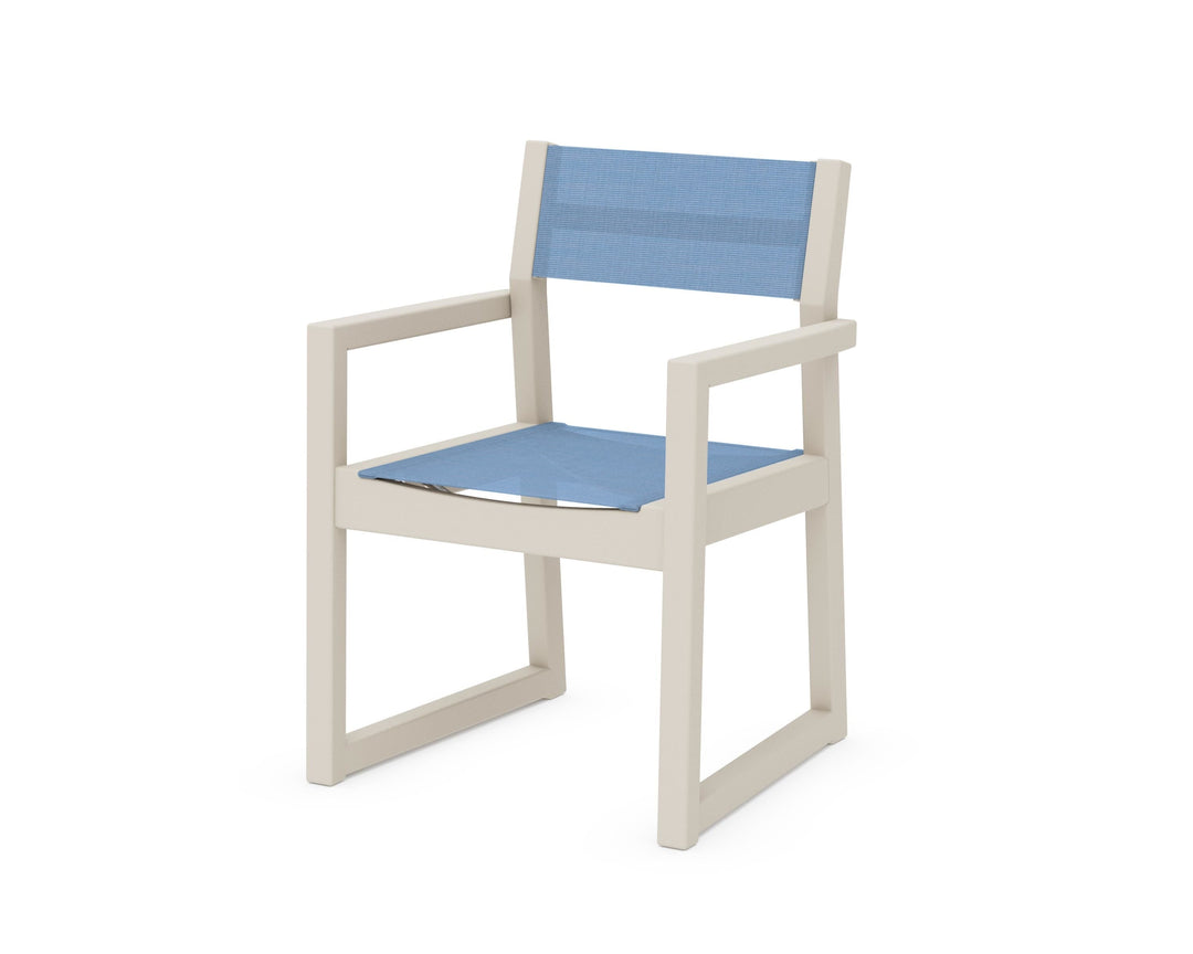 POLYWOOD® EDGE Sling Dining Arm Chair