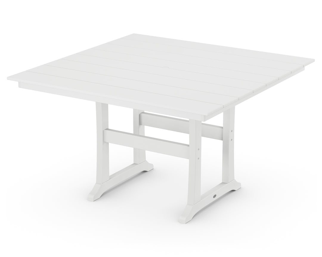 POLYWOOD® Farmhouse Trestle 59" Counter Table