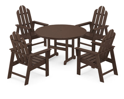 Long Island 5-Piece Round Farmhouse Dining Set