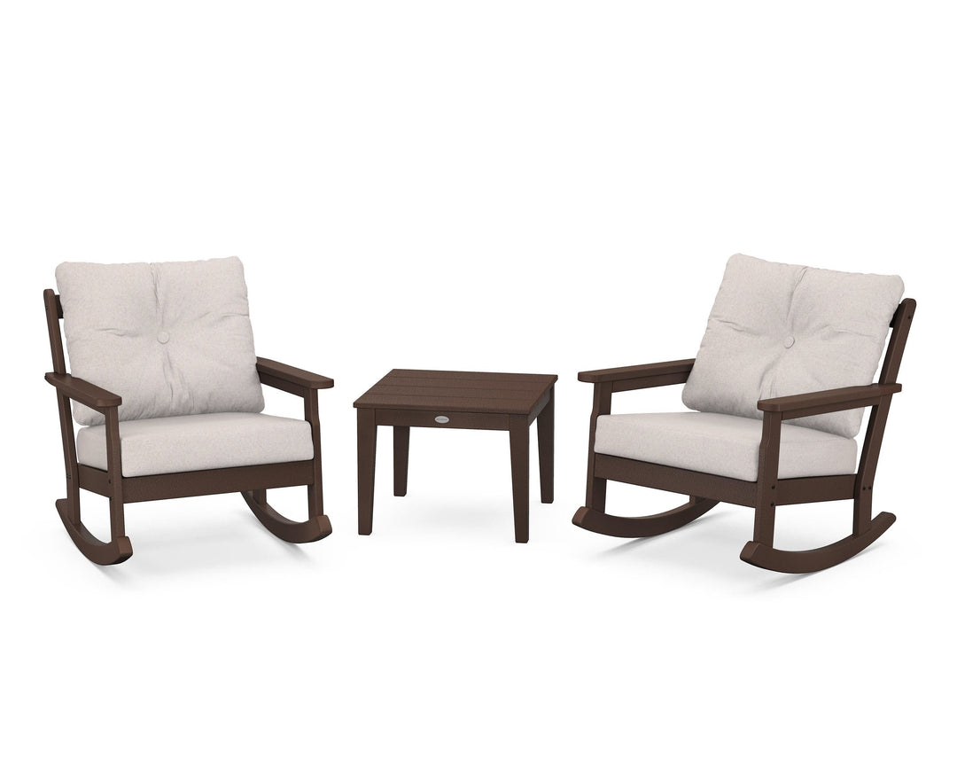 POLYWOOD® Vineyard 3-Piece Deep Seating Rocker Set