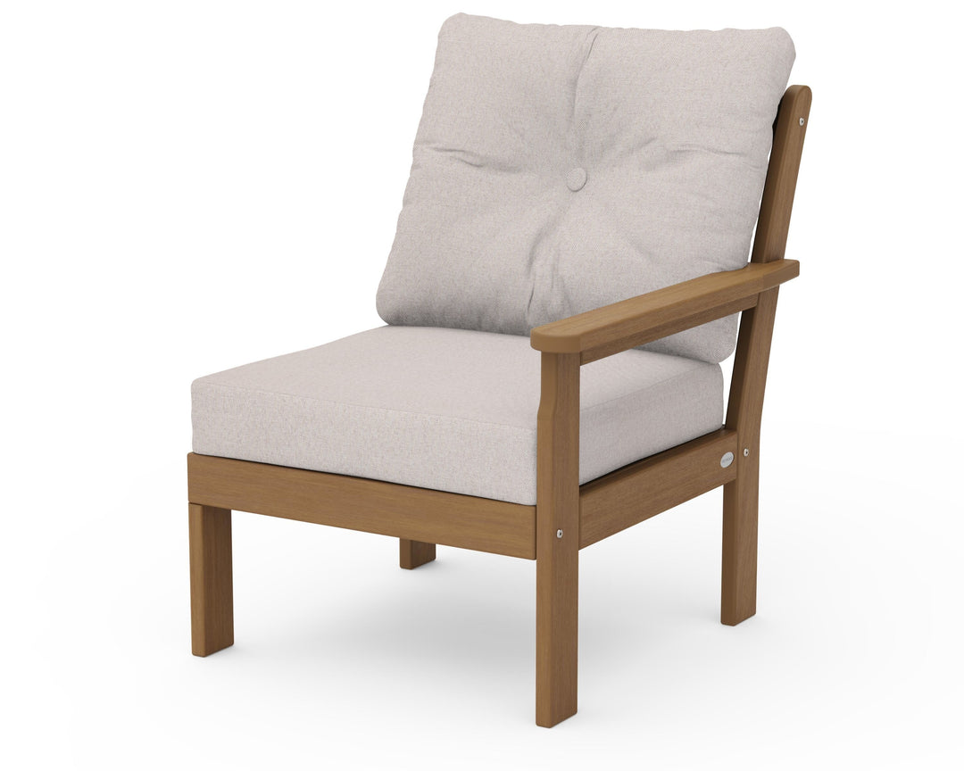 POLYWOOD® Vineyard Modular Right Arm Chair