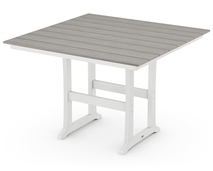 POLYWOOD® Farmhouse Trestle 59" Bar Table