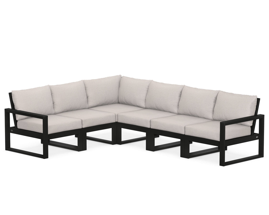 POLYWOOD® EDGE 6-Piece Modular Deep Seating Set