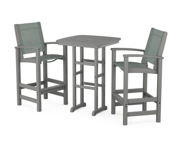 POLYWOOD® Coastal 3-Piece Bar Set