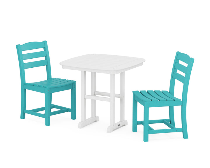 POLYWOOD® La Casa Café Side Chair 3-Piece Dining Set